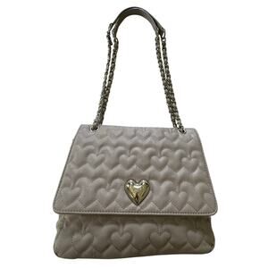 Betsey Johnson Quilted Hearts Shoulder‎ Bag